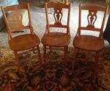 Maple chairs