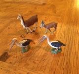 Tiny plastic animals from England