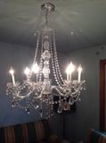Crystal chandelier from Portugal, AWESOME!