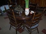 WOODEN DINETTE SET
