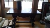 Antique Carved Desk