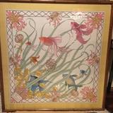 Original framed Gucci scarf