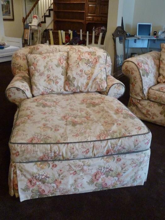 Custom made Chaise to match sofa
