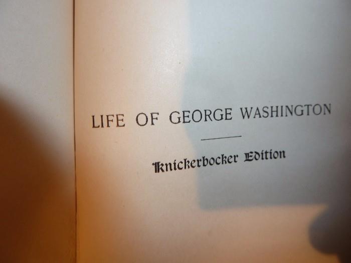 Knickerbocker Edition - Life of George Washington