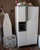 Kenmore Side-by-Side Refrigerator / Freezer with Ice / Water in the Door, Ironing Board and Fan
