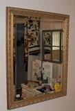 Large Gilded Formal Wall Mirror