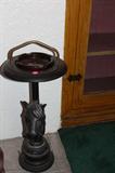 Horse Head standing Ashtray.