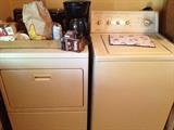 washer and dryer
