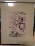 Salvador Dali lithograph signed, original art