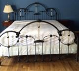 #4 king pillow top mattress set $200
#5 king iron bed frame $300