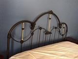 #4 king pillow top mattress set $200
#5 king iron bed frame $300