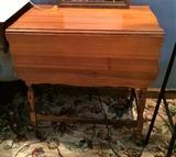 #36 drop leaf tea cart 28x16 - 38x28 $200