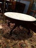 #31 Marble top coffee table 32x21 $150