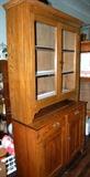 NICE Oak Step Back Kitchen Cupboard