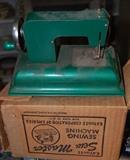 Toy Sewing Machine with Box