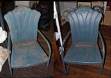 Cool old Pressed Steel Lawn or Patio Chairs