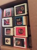 8 tracks and there are a few boxes of these in the house and garage