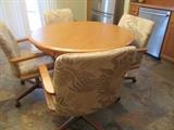 TABLE AND 4 CHAIRS