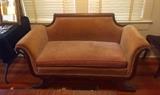 Oak Duncan Phyfe Settee