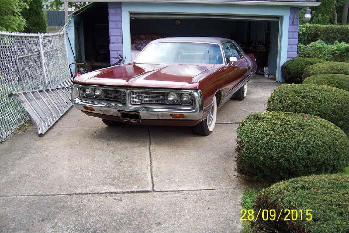 Vintage 1972 Chrysler New Yorker Brougham