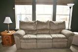 Double Recliner Couch