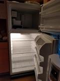 There's the inside - ice maker in freezer, model RT18EKREW03