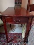 Decent mahogany Pembroke table. 