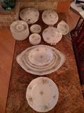 Very complete set of French Haviland china.