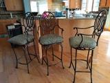 I know you only see three barstools, but there's a set of four "Camille" stools, from Rich's 11 years ago, for $1,200.00.                                                                            This girl was smart, she saved almost every receipt for me!  :-)