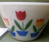 Fire King Tulip Nesting Bowls
