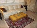 Sofa, Coffee Table & Rug