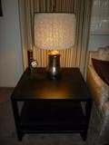 Side Table & Lamp