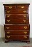 Eight-drawer chest of drawers