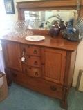 Antique buffet