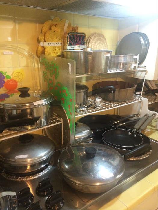 Large selection of pots & pans
