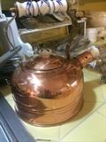 Copper tea kettle