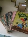 Collection of vintage "A Little Golden Book" books