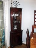 Great vintage corner hutch