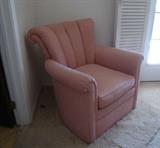 Pair of Pink Matching Chairs