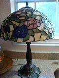 Contempory stained glass Lamp