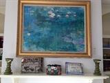Monet giclee on canvas