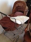 Vintage baby stroller