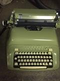 Vintage Royal green typewriter 