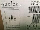 Never used Quoizel lighting fixture