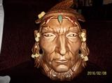 McCoy Indian head cookie jar