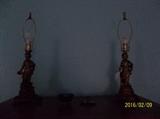 Cherub lamps