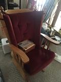 RED ROCKING CHAIR