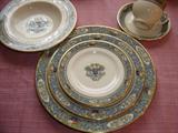 Lenox "Autumn" Service for 8, except there are only 6 soup bowls.