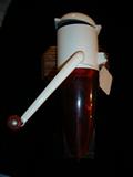 Dazey Ice Crusher "Rocket Ship" design on base.   Will try to post better photo.