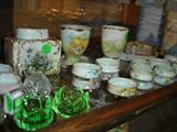 Salt Dips,Egg Cups and Tea Caddies